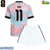 Belgia Jeremy Doku #11 Bortedraktsett Barn VM 2026 Kortermet (+ Korte bukser)